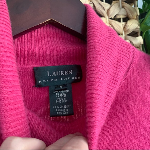 • [Ralph Lauren] Cashmere Sweater • - Picture 4 of 11
